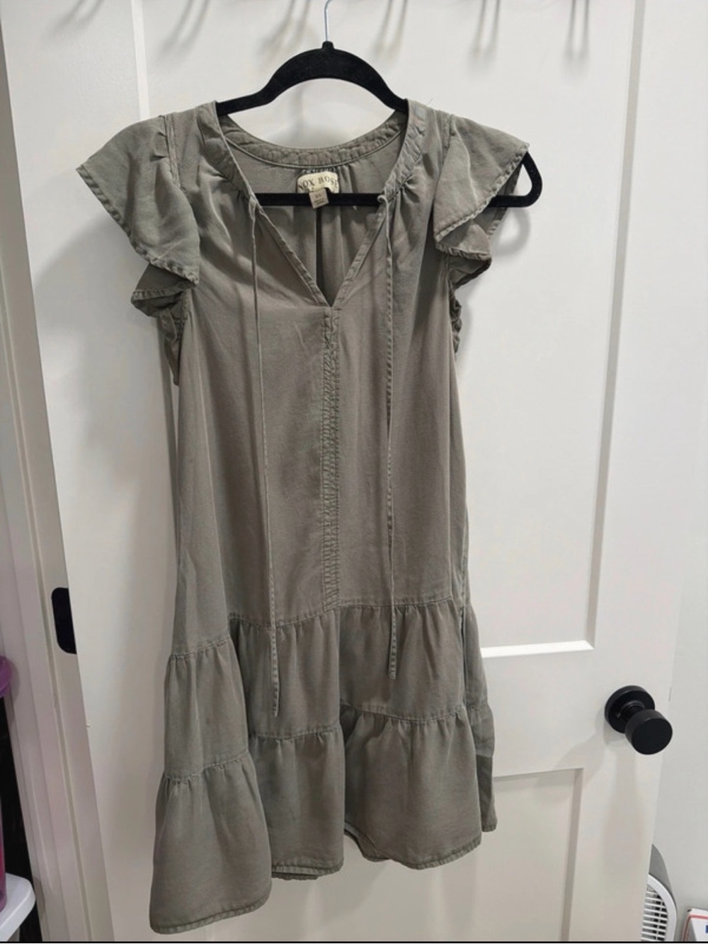 Knox Rose Olive Green Mini Dress